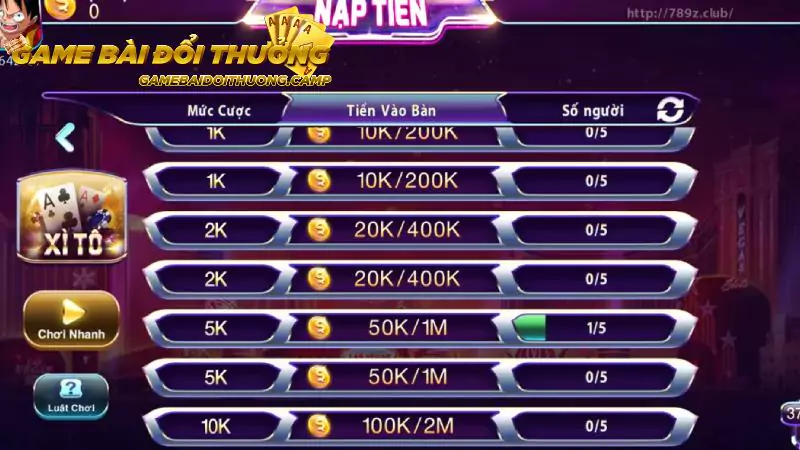 Nội dung cần lưu ý khi nạp tiền vào Game bài đổi thưởng