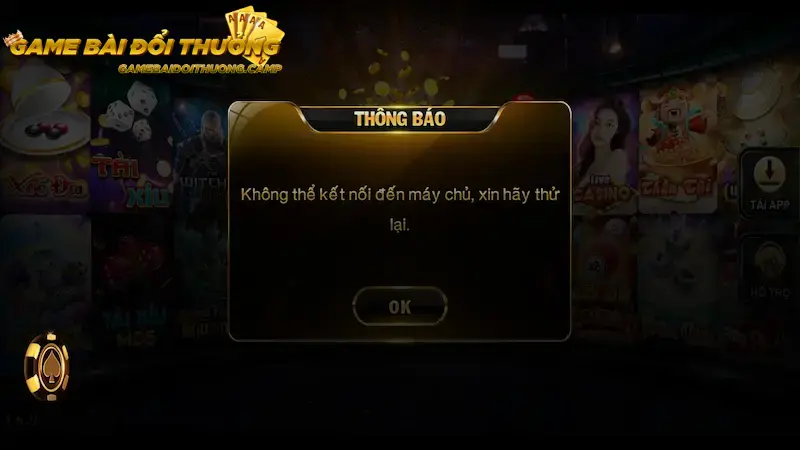 Thiết bị không có kết nối mạng