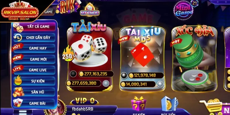 Giới thiệu tổng quan về sân chơi hot game RIKVIP uy tín